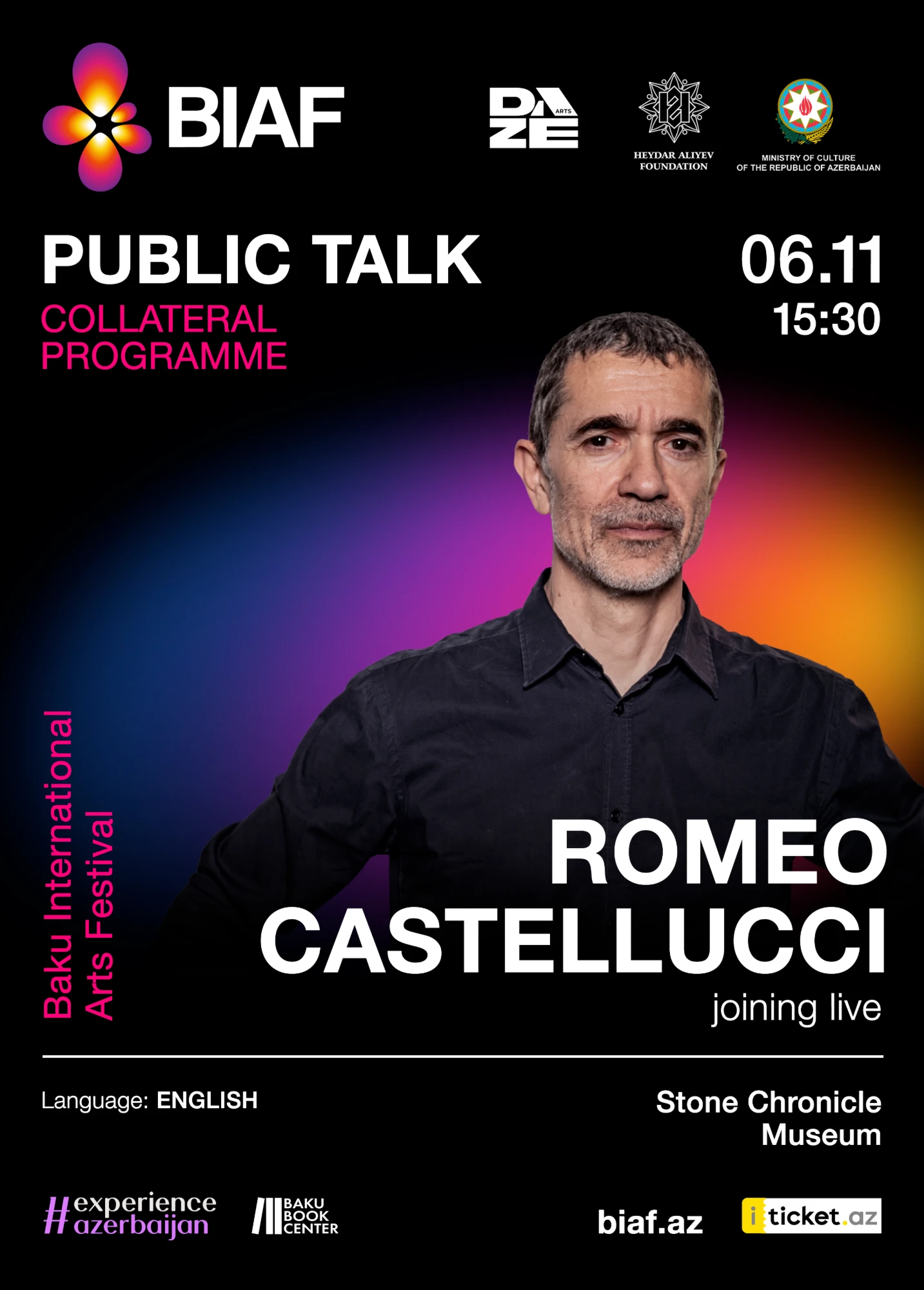 Public Talk Romeo Castellucci
